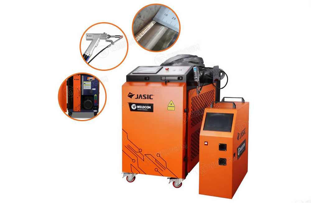 Máy hàn laser fiber Jasic LS-30000D cùng phụ kiện đi kèm