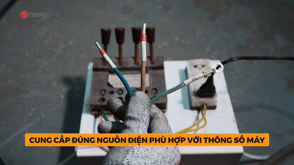 Quy chuẩn về nguồn điện khi sử dụng máy hàn laser