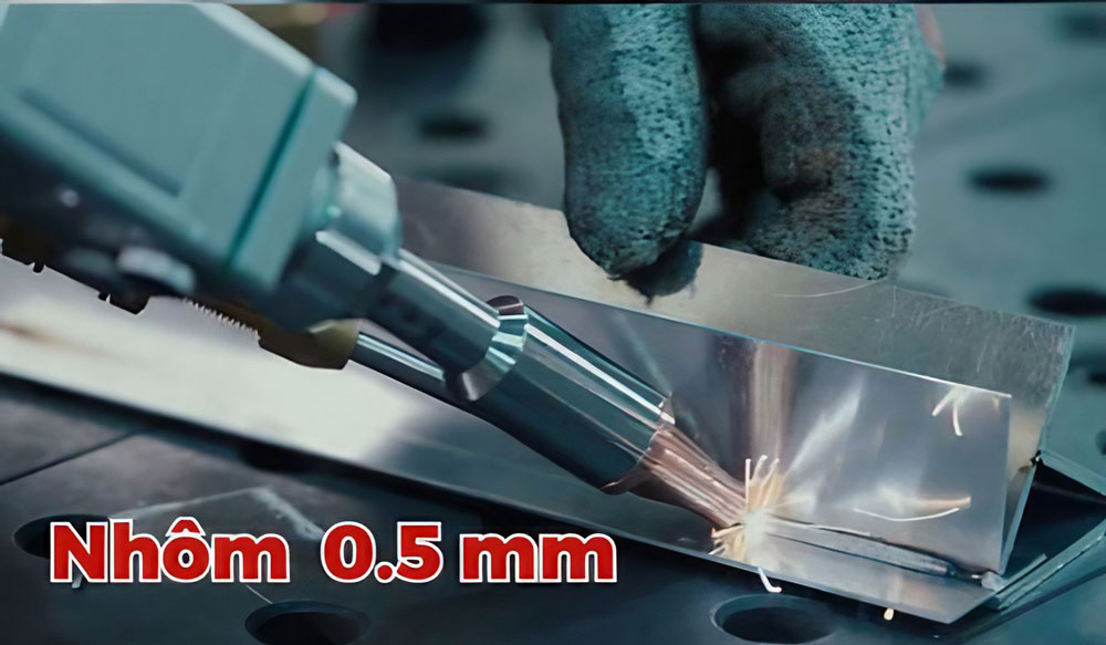 Kinh nghiệm chọn máy hàn nhôm phù hợp: Xác định độ dày cần hàn