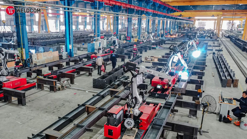 Ứng dụng của robot công nghiệp trong ngành kết cấu thép