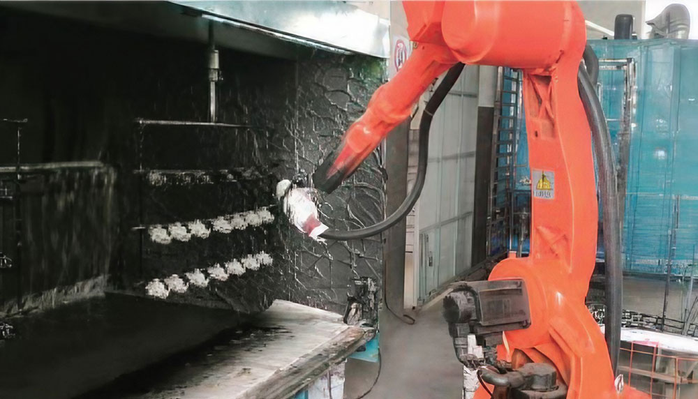 Nguyên lý hoạt động của robot phun sơn